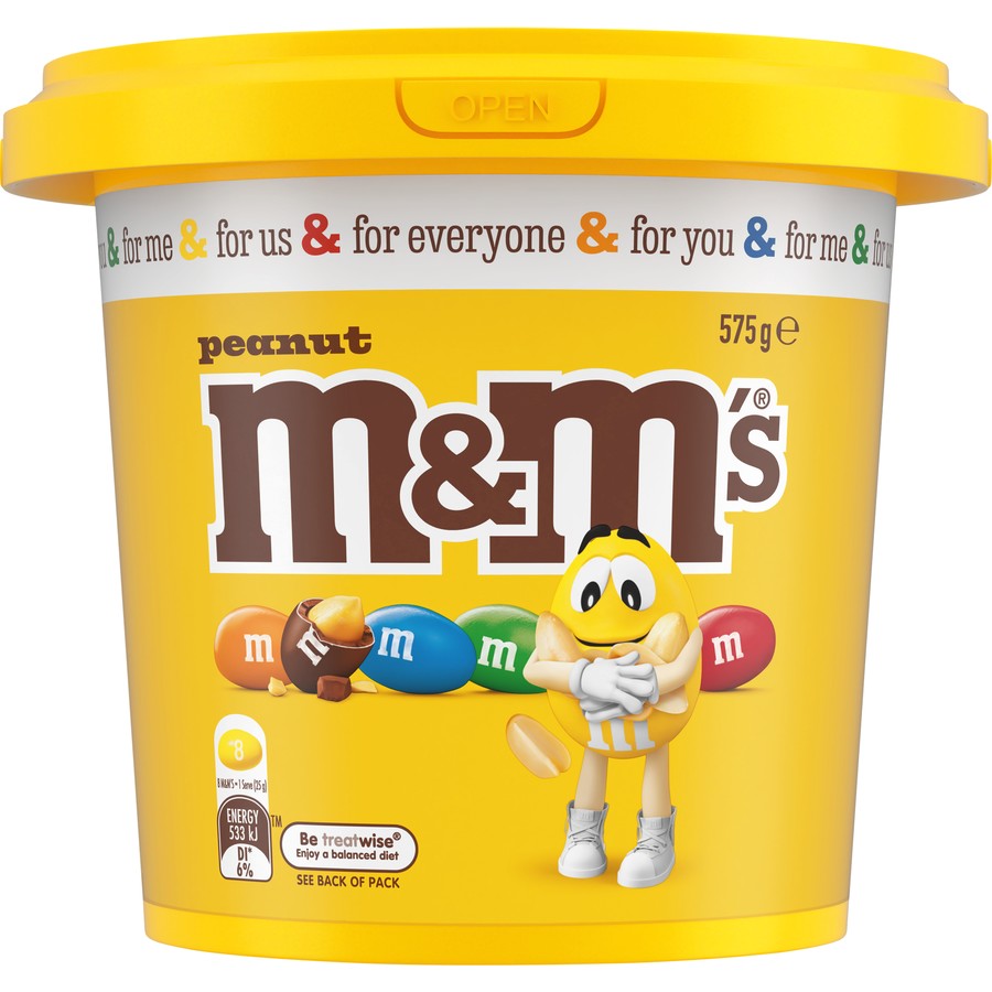 M&M’s Peanut Bucket 575g