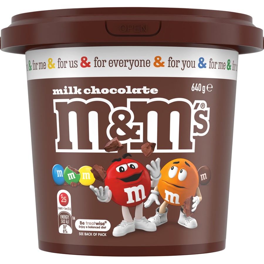 M&M’s Chocolate Bucket 640g