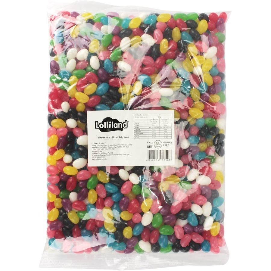 Lolliland Mixed Mini Jelly Beans 1 kg