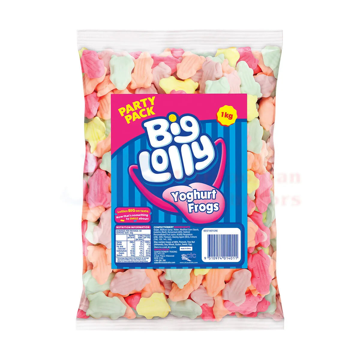 Big Lolly Yogurt Frogs 1kg
