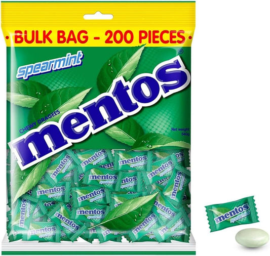 Mentos Bulk Bag Spearmint 200pieces