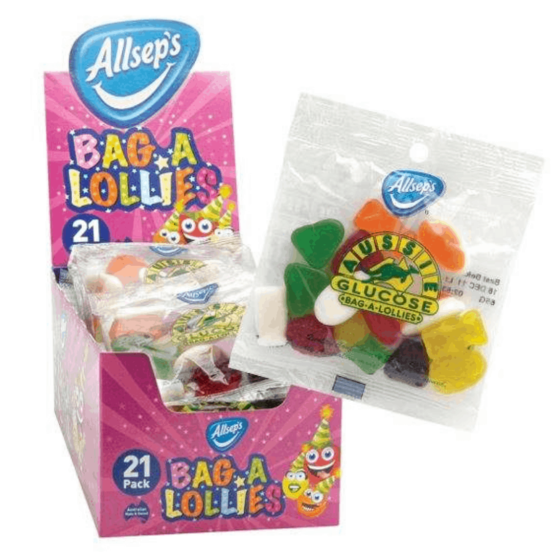 Allseps Bag-A-Lollies 21x60g