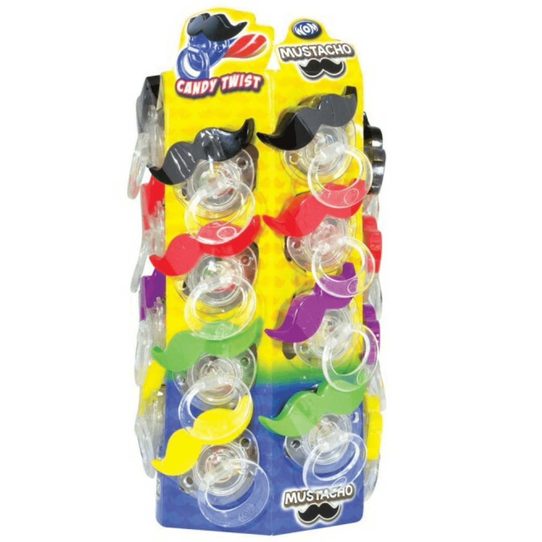 Bpop Kiss Pop Moustache 24pieces