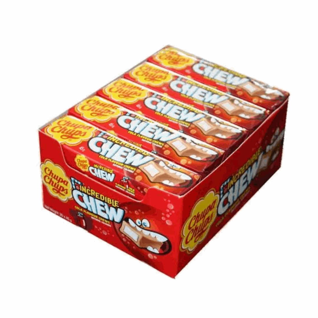 Chupa Chups Incredible Chew cola 20x45g