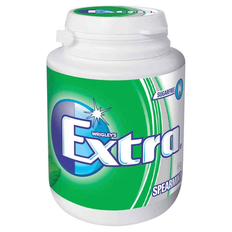 Extra White Spearmint 6x64g