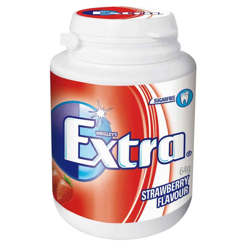 Extra White Strawberry 6x64g