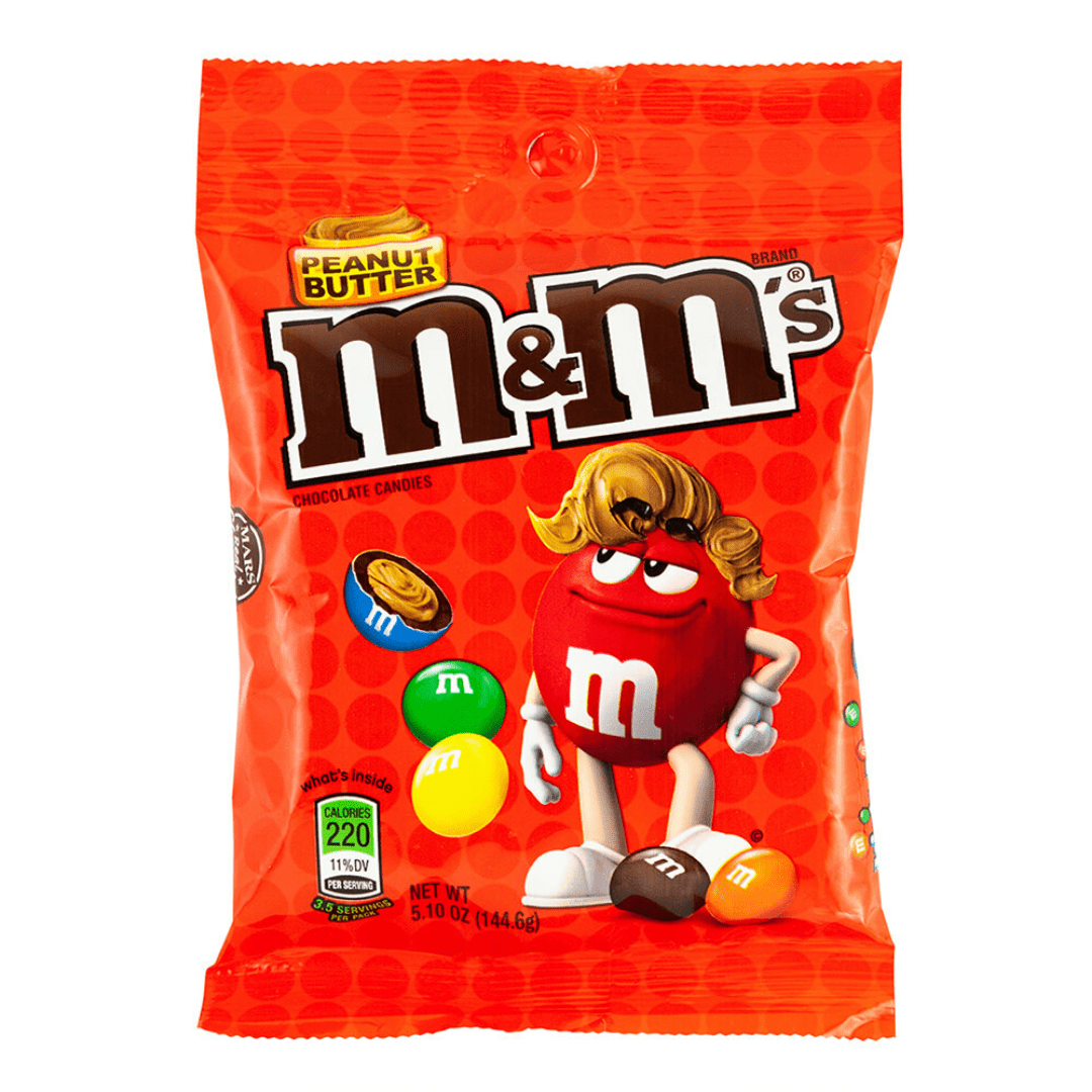 M&M’s Peanut Butter Bags 12x144g