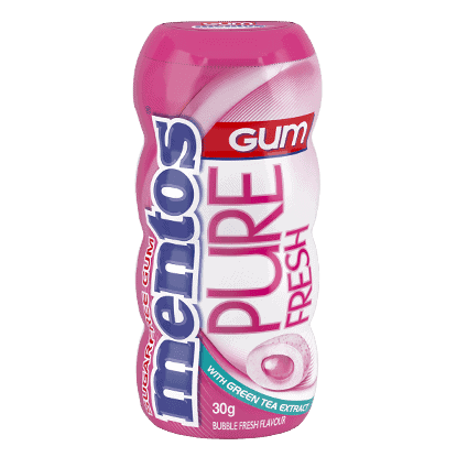 Mentos Pure Fresh Bubble Fresh 10x30g