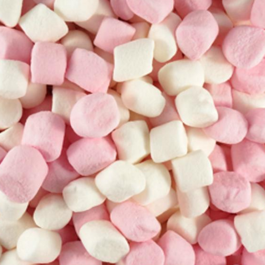 Mini Pink & White Marshmallows 800g
