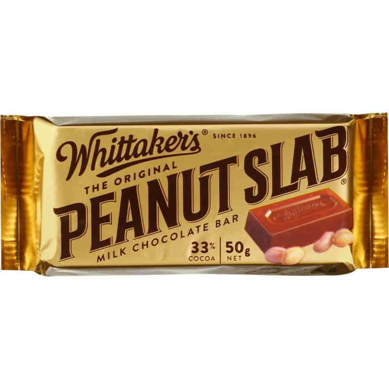 Whittaker's Peanut Slab 50x50g
