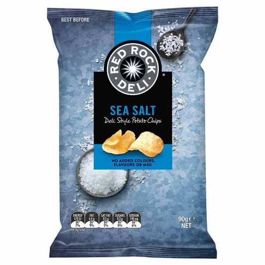 Red Rock Deli Sea Salt 12x90g