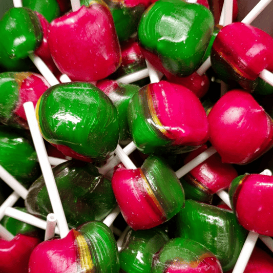 Rosey Apple Lollipops 1 bucket x 100 pieces