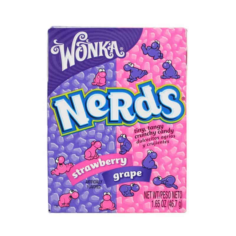 Wonka Nerds Grape & Strawberry 24x46.7g