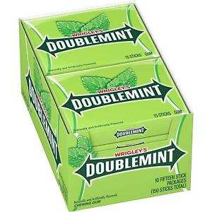 Wrigley’s Double Mint 15sticksx10packets