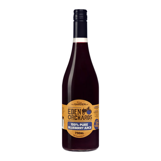 Eden Orchards 100% Pure Blueberry Juice 750ml
