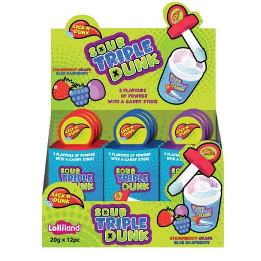 Lolliland Sour Triple Dunk 24g x 12pc