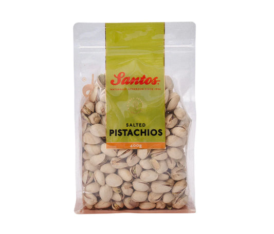Santos Salted Pistachios 400g