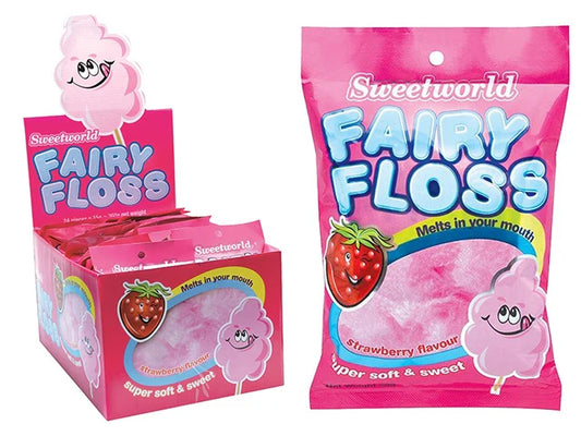 Sweetworld Fairy Floss Strawberry
