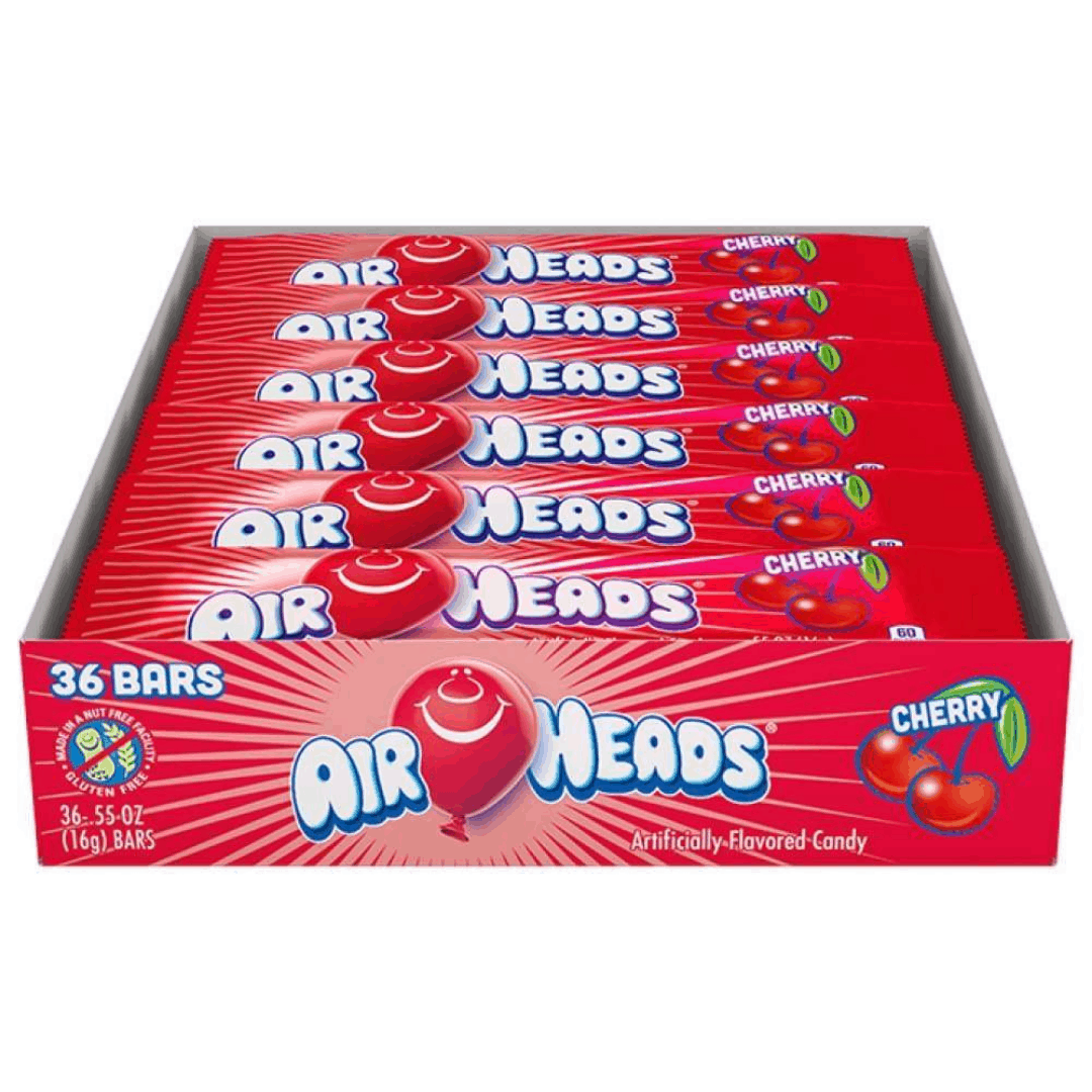 Airheads Cherry Bar 36x15.6g