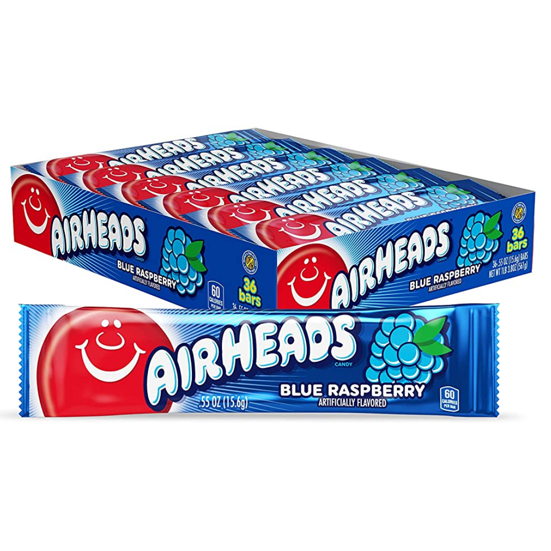 Airheads Blue Raspberry 36x15.6g