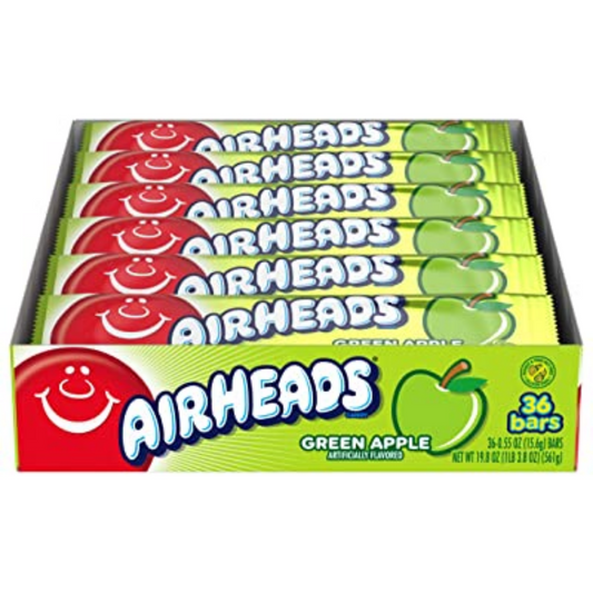Airheads Green Apple 36x15.6g