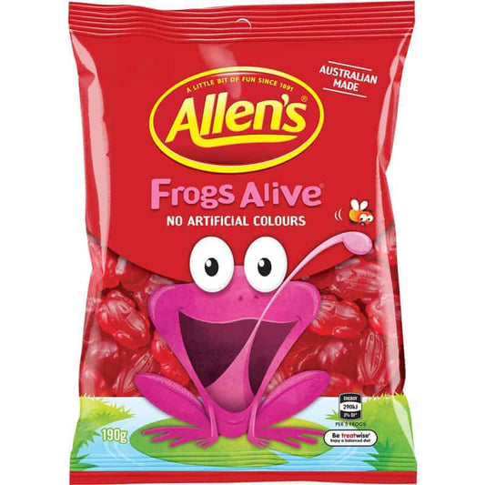 Allen’s Frogs Alive 12x190g