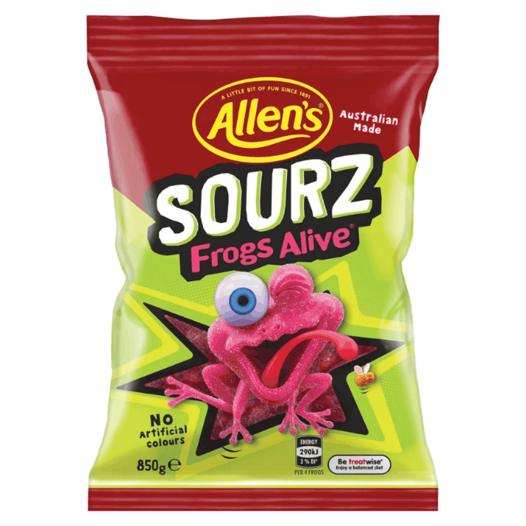 Allen’s Sour Frogz 850g