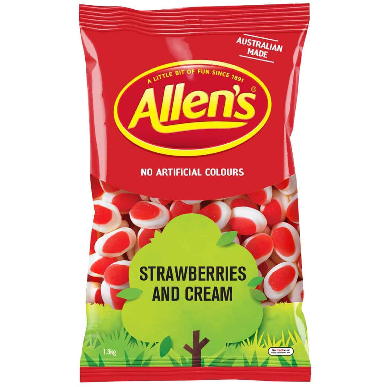 Allen’s Strawberries & Cream 1.3kg