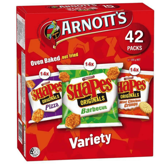 Arnott’s Shapes Variety Pack 42pack