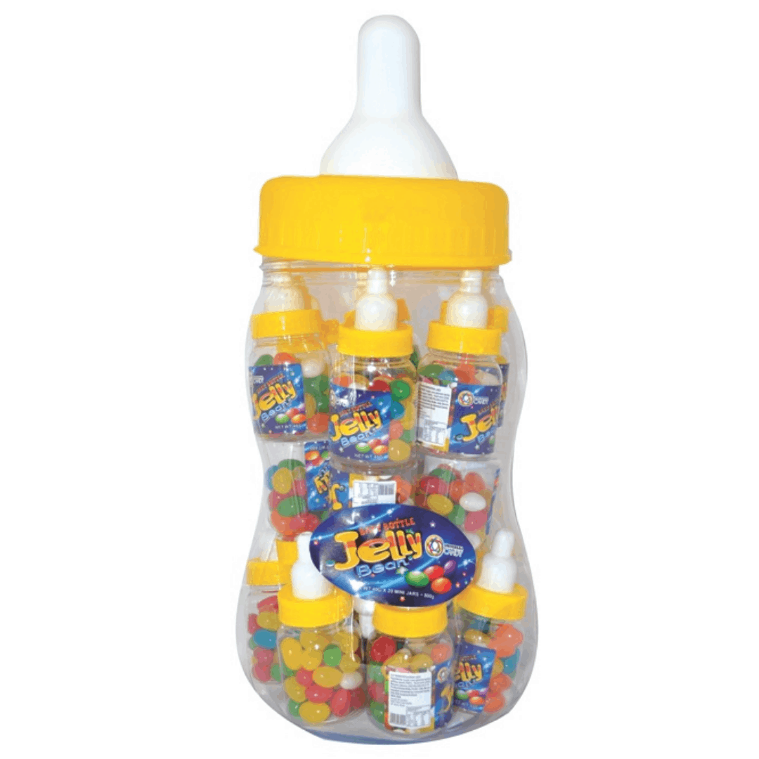 Baby Bottle Jelly Beans Yellow 20x40g