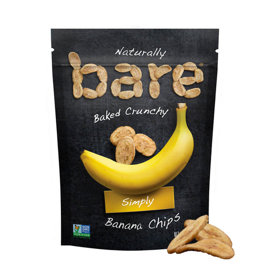 Bare Banana Chips 37g