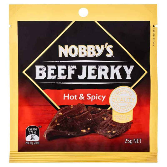 Beef Jerky Hot & Spicy 12x25g