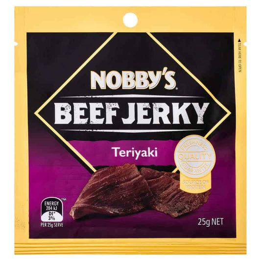 Beef Jerky Teriyaki 12x25g