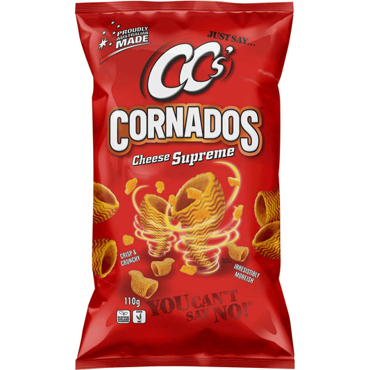 CC’s Cornados Cheese Supreme 12x110g