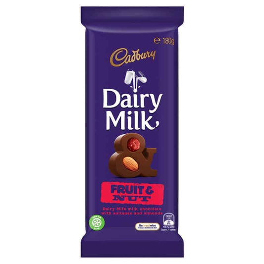 Cadbury Dairy Milk Fruit and Nut 14x180g