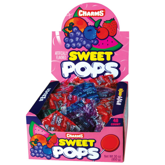 Charms Sweet Lollipops 48pieces