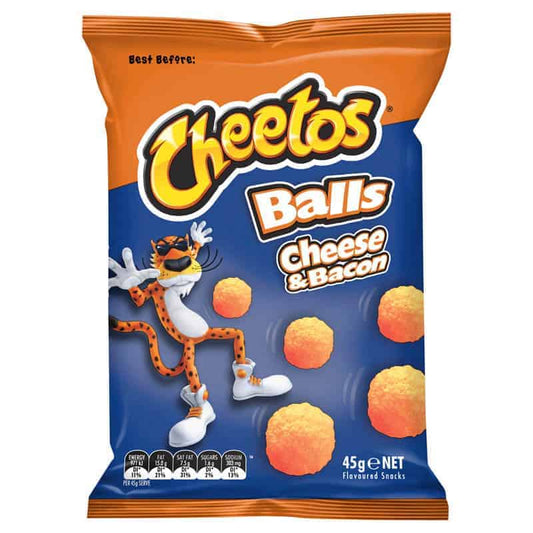 Cheetos Cheese & Bacon Balls 18x45g