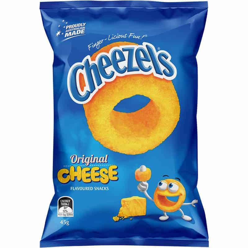 Cheezels Original Cheese 18x45g