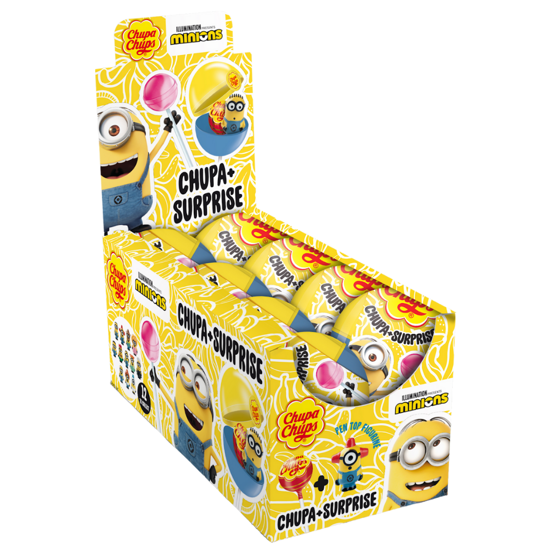 Chupa Chups Surprise Minions 16x12g