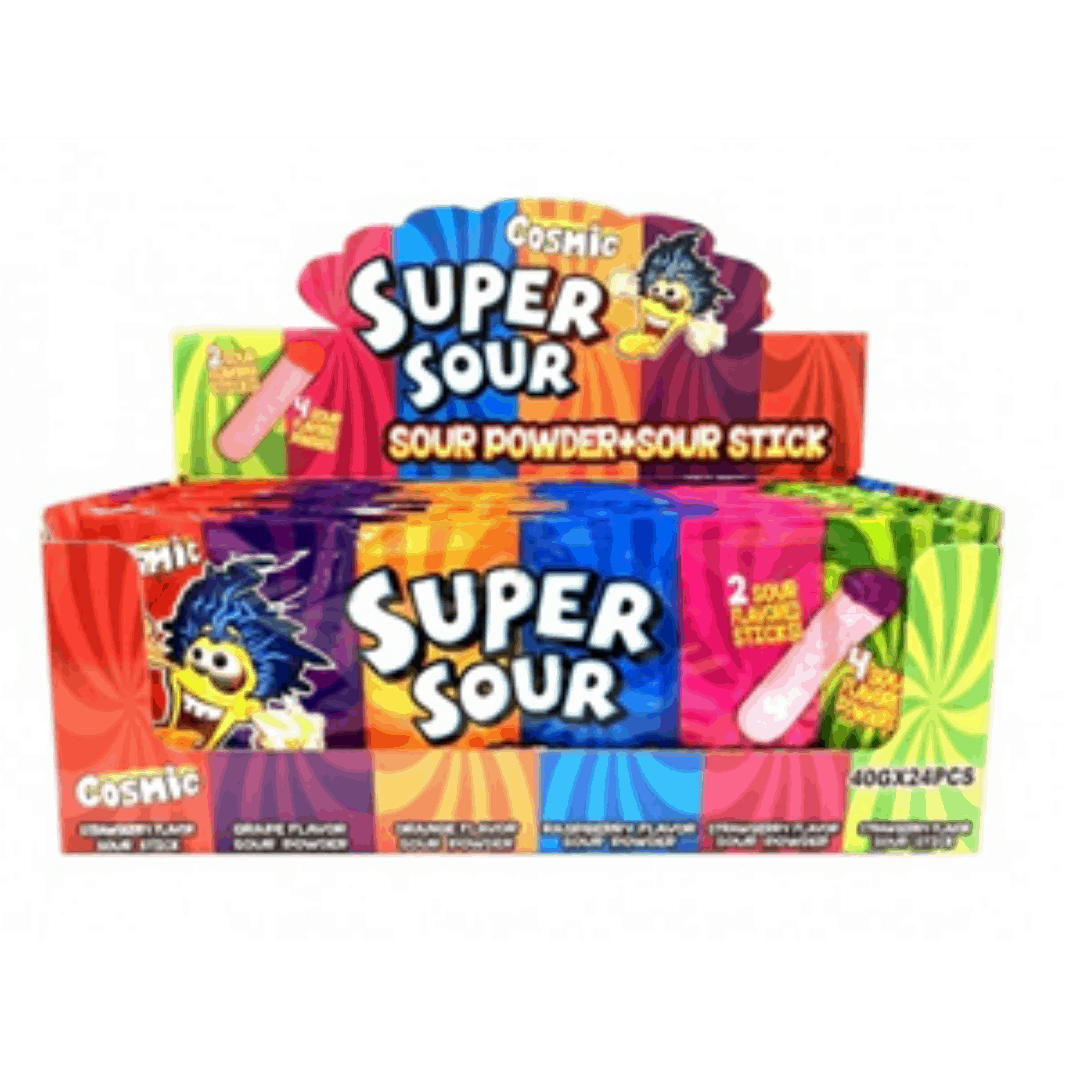 Cosmic Super Sour Dip 24pieces