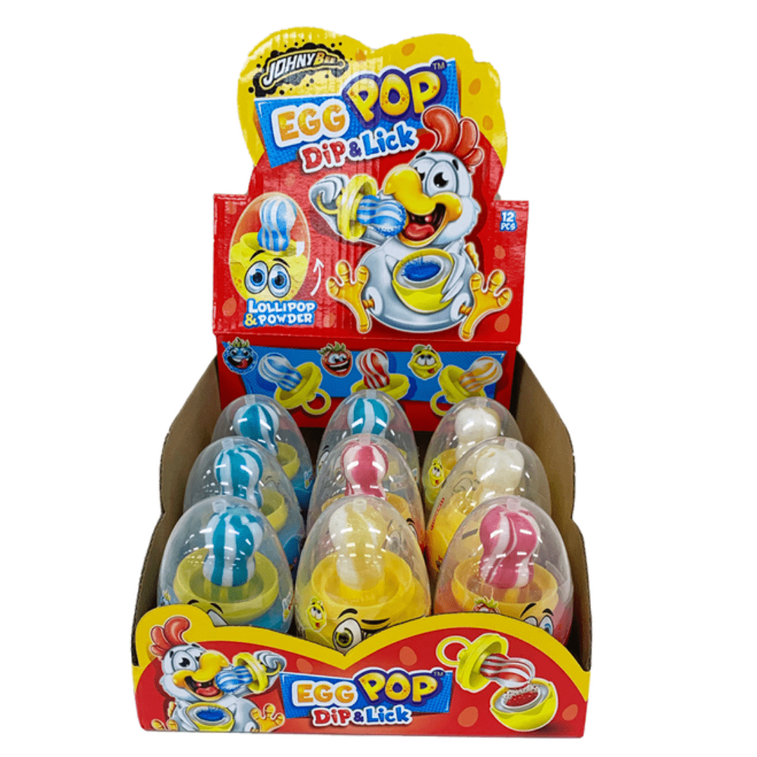 Egg Pop Dip N Lick 12x30g