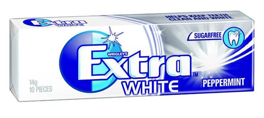 Extra White Chewing Gum Peppermint 30x14g10pieces