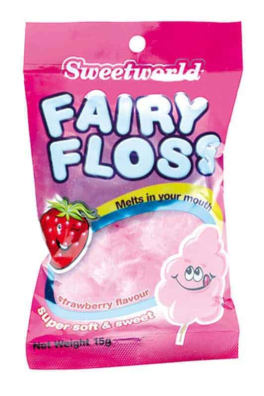 Fairy Floss strawberry 18x15g