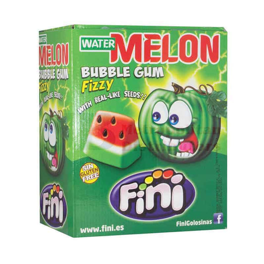 Fini Fizzy Watermelon Bubble Gum 200x5g