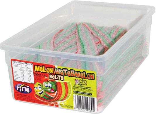 Fini Melon Watermelon Sour Belts 150x1.2kg