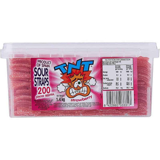 Fini Strawberry Sour Belts 1.2kg