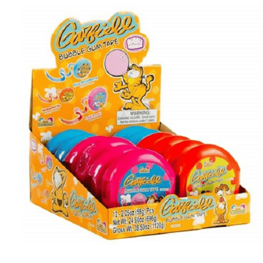 Garfield Bubblegum Tape 12x58g