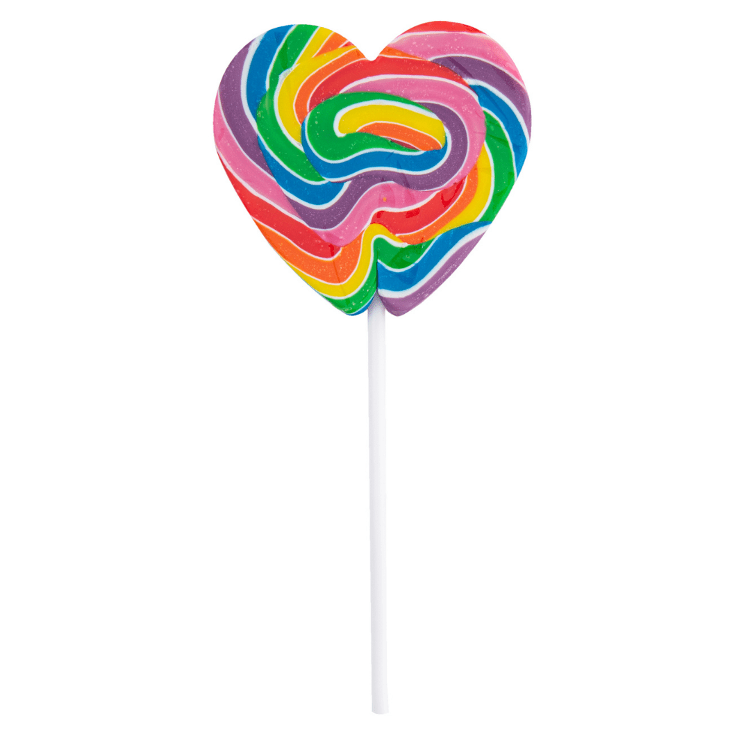 Heart Swirly Lollipops 24x85g