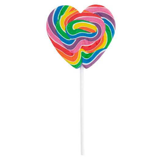 Heart Swirly Lollipops 24x85g