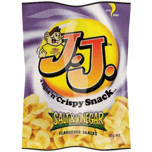 JJ’s Salt & Vinegar 30x20g